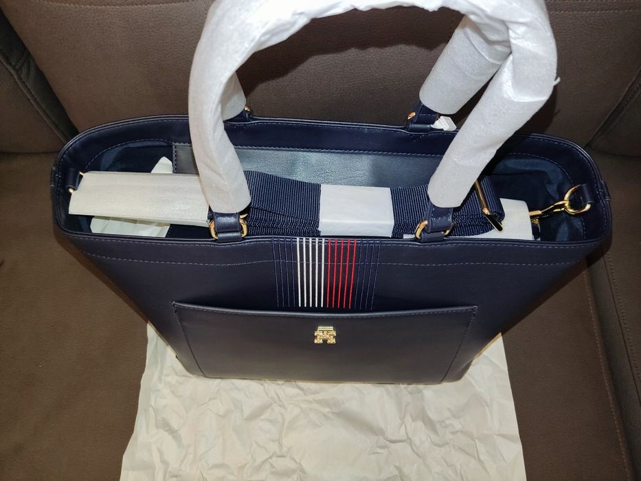 Сумка Tommy Hilfiger Th Distinct Tote - Dark Blue