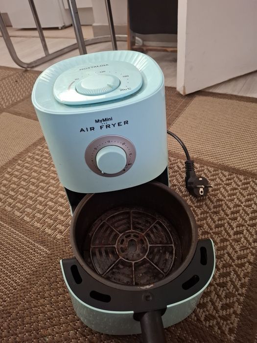 Mini airfryer ideal pra quem vive sozinho!!!