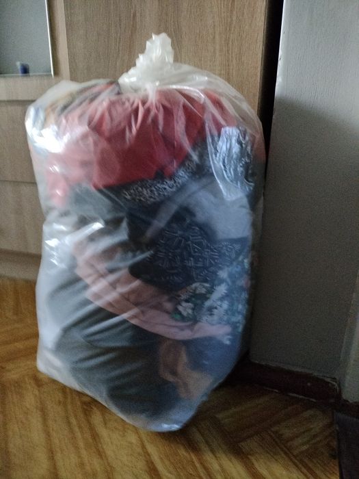 Duży worek ubrań damskich rozmiar xxs-S