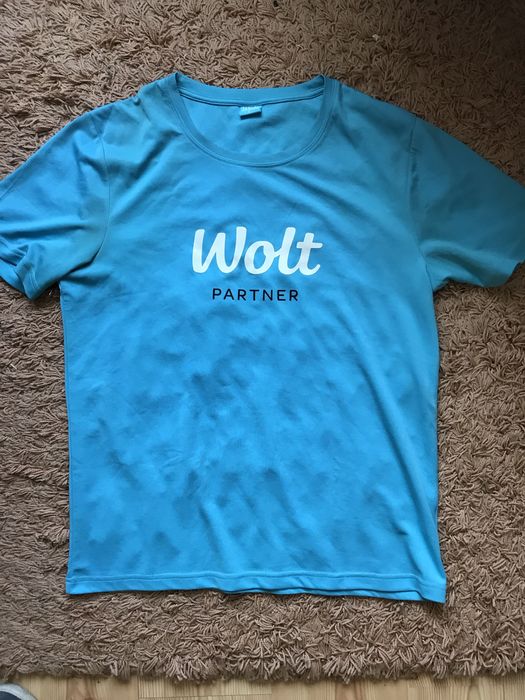 Tshirt funkcyjny Wolt. XL. Nowy