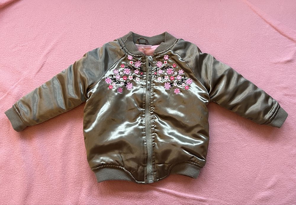 Kurteczki zimowe kurtki dla dziewczynki 86-96