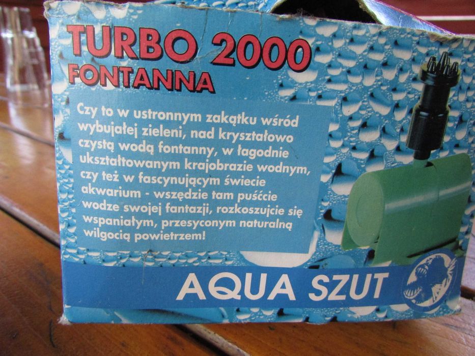 Fontanna domowa Turbo 2000 8W 220V