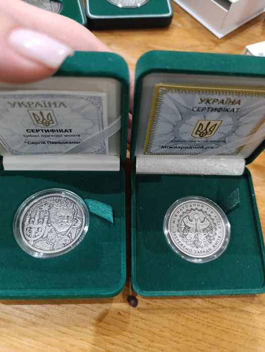 Срібні монети НБУ і не тільки