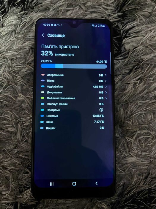 Мобільний телефон Samsung Galaxy A31 Black