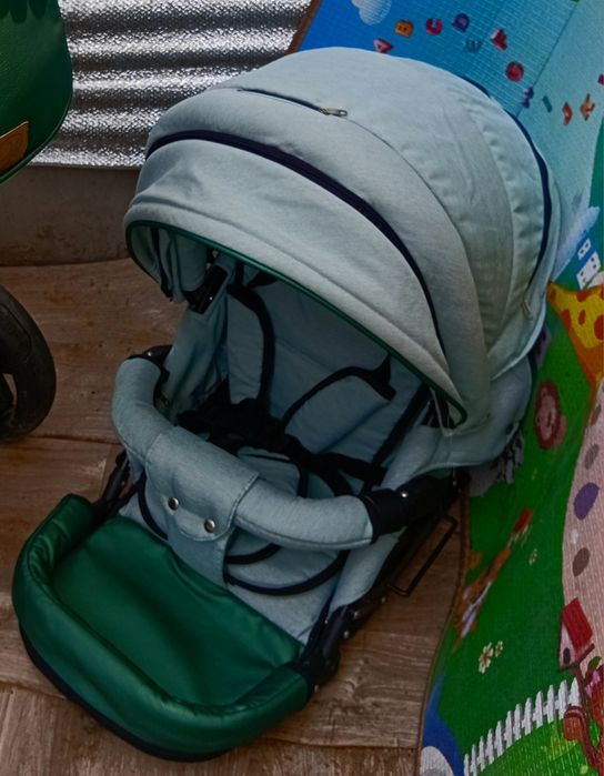 Продам дитячу коляску із 2-х блоків люлька+прогулка Baby Pram.