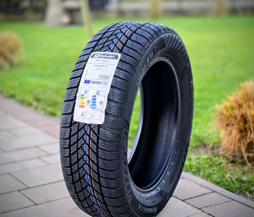 4X 205/55R16 opony zimowe Matador. Nowe 2025. Grupa Continental Montaż