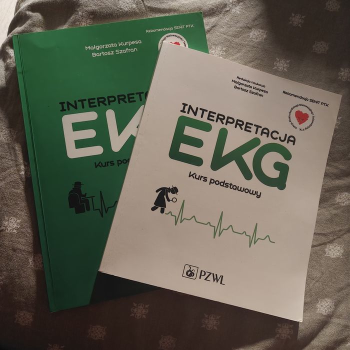 Interpretacja EKG. Kurs podstawowy. Podręcznik i zeszyt ćwiczeń