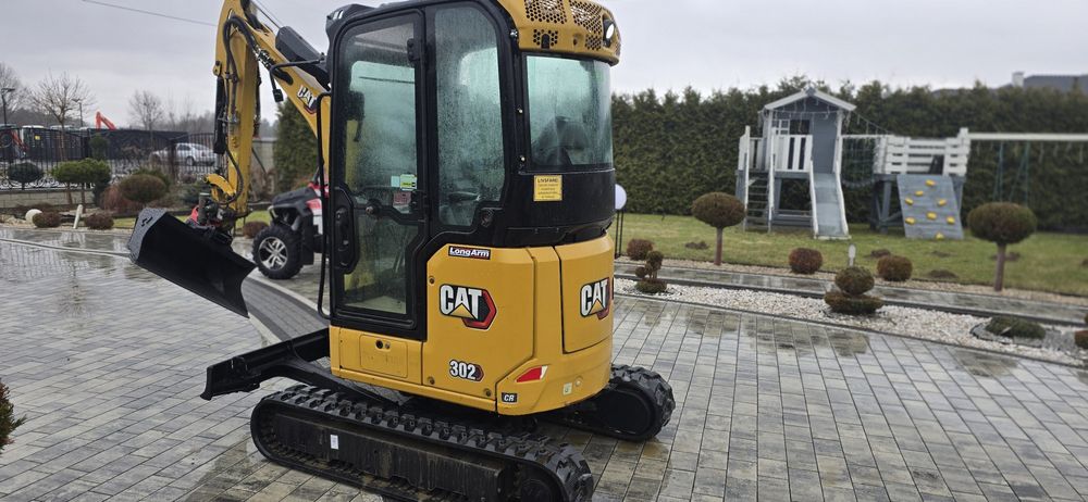 Minikoparka caterpillar 302Cr 2.2t Brutto Perfect Mocna koparka