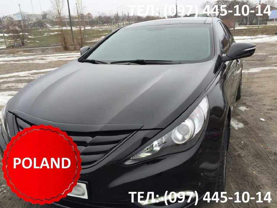 Спойлер, реснички, вії Hyundai Sonata YF 2010-1014 / Хюндай Соната УФ