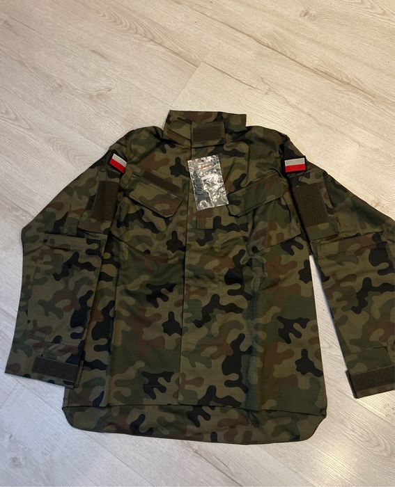 Mundur wojskowy komplet bluza i spodnie L/XS