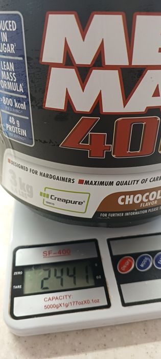 Гейнер Weider Mega Mass 4000 3 кг Шоколад Mass Gainer