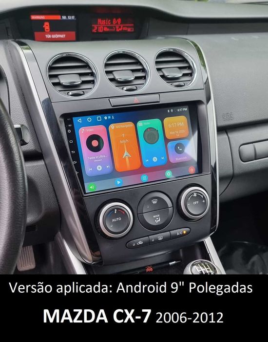 (NOVO) Rádio 2DIN • MAZDA • CX-5 / CX-7 / RX-8 • Android  [4+64GB]