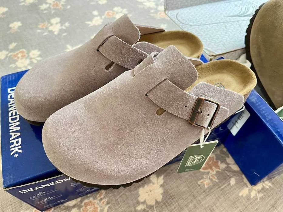 Birkenstock Boston beżowe r.37