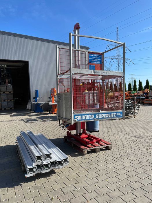 Winda budowlana wyciąg Steinweg Superlift 200/300 kg Bocker wciągarka