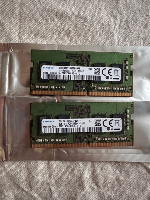 Pamięć RAM SAMSUNG DDR4 2666mhz 8GB (2x4GB) gwarancja