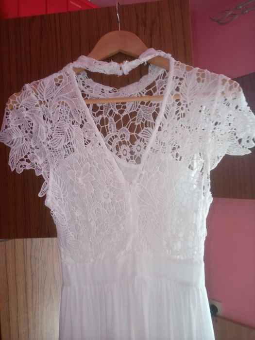 Suknia ślubna oraz buty ślubne