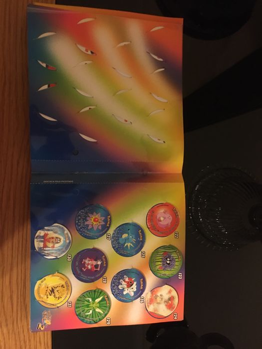 Cardeneta completa Pokemon Tazos 2