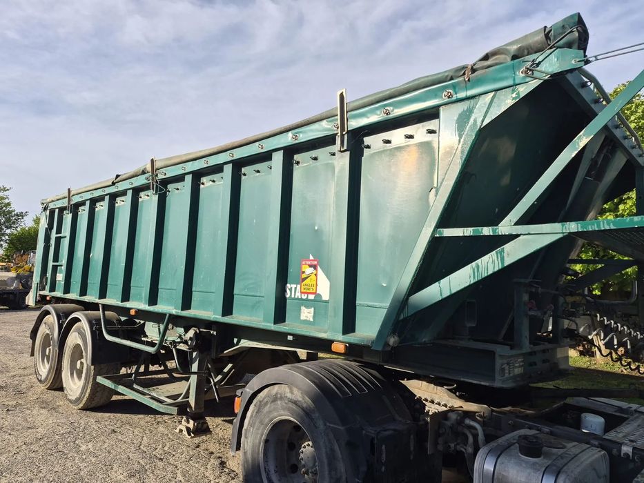 Stas 033PAK  2 OSIE cała aluminiowa-25m3 zawieszenie pneumatyczne