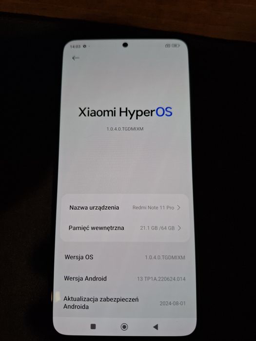 Xiaomi Redmi Note 11 Pro