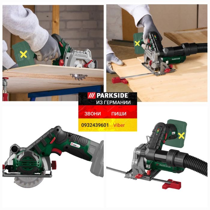 Аккум дисковая мини пила из ГЕРМАНИИ Parkside PHKSA 12 B3 циркулярка