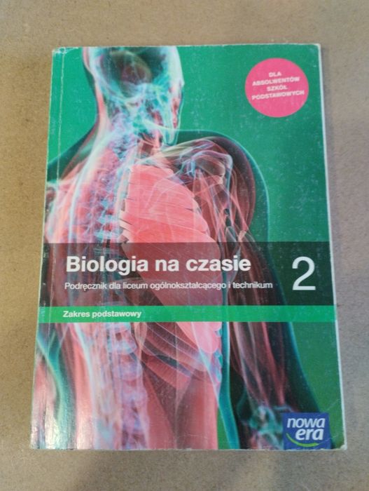 Biologia na czasie 2, zakres podstawowy.