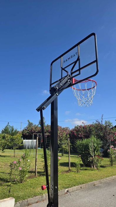 Tabela de basquetebol base com desvio especial dunk ajustável