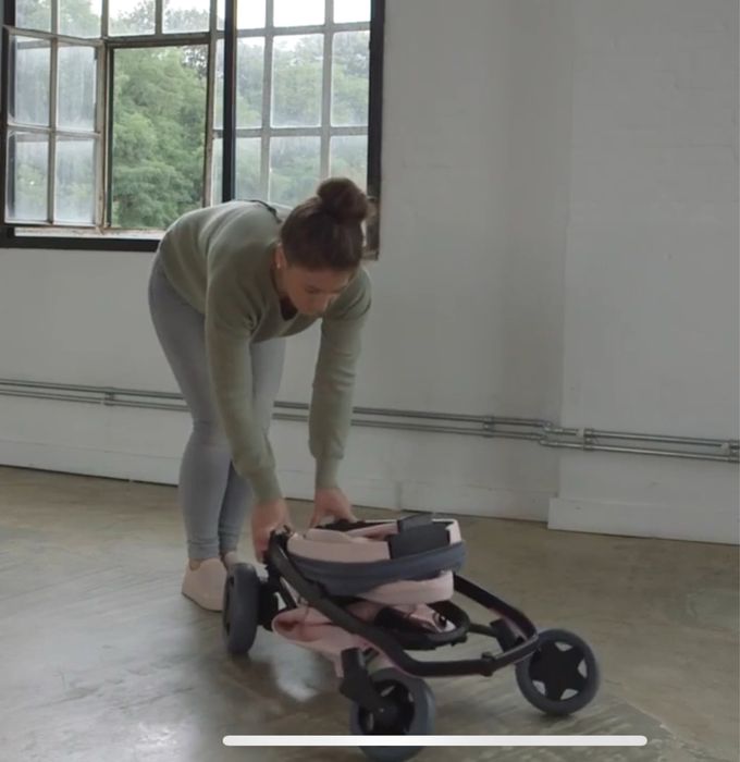 Trio / Duo Quinny Flex Plus Graphite Rosa