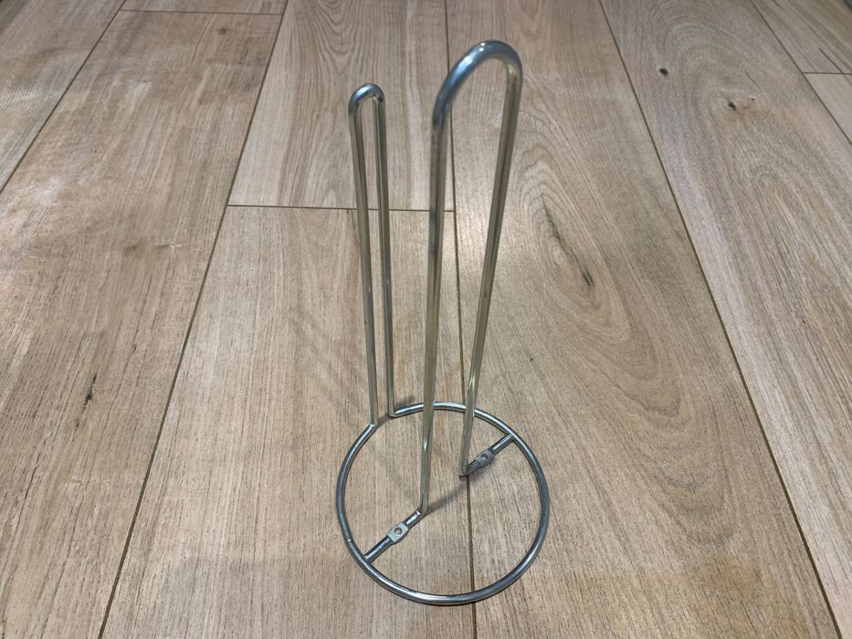 IKEA TORKAD srebrny uchwyt na ręczniki papierowe