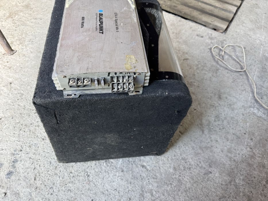 Підсилювач blaupunkt mkII, сабвуфер magnat
