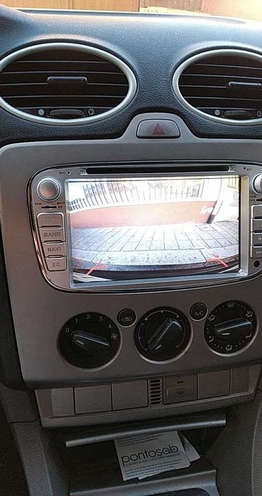 Radio 2din para ford focus2008 e 2 palas para luzes de matricula