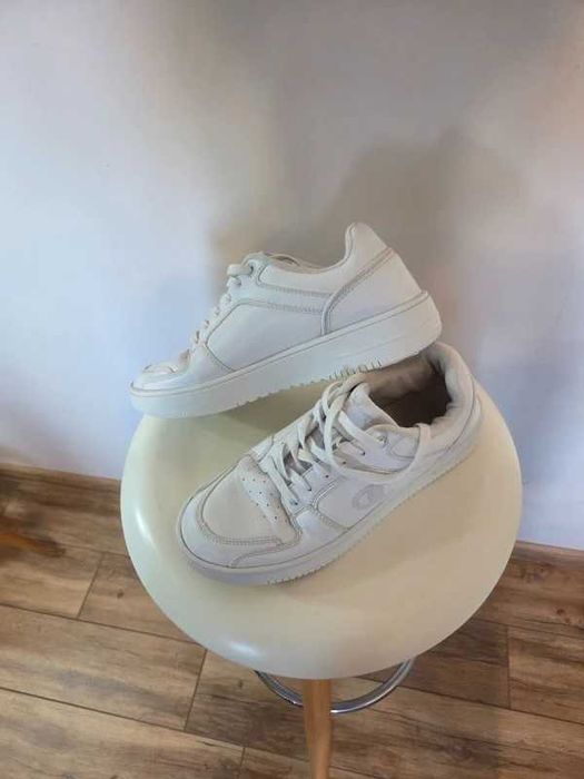Damskie białe buty/sneakersy - Champion