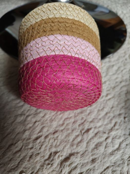 Osłonka Boho na doniczkę kwiatek