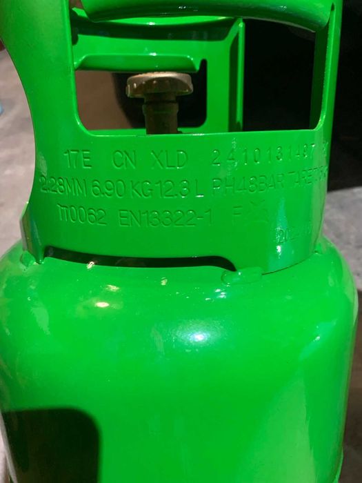 Балон під газ на 12 літрів з краном