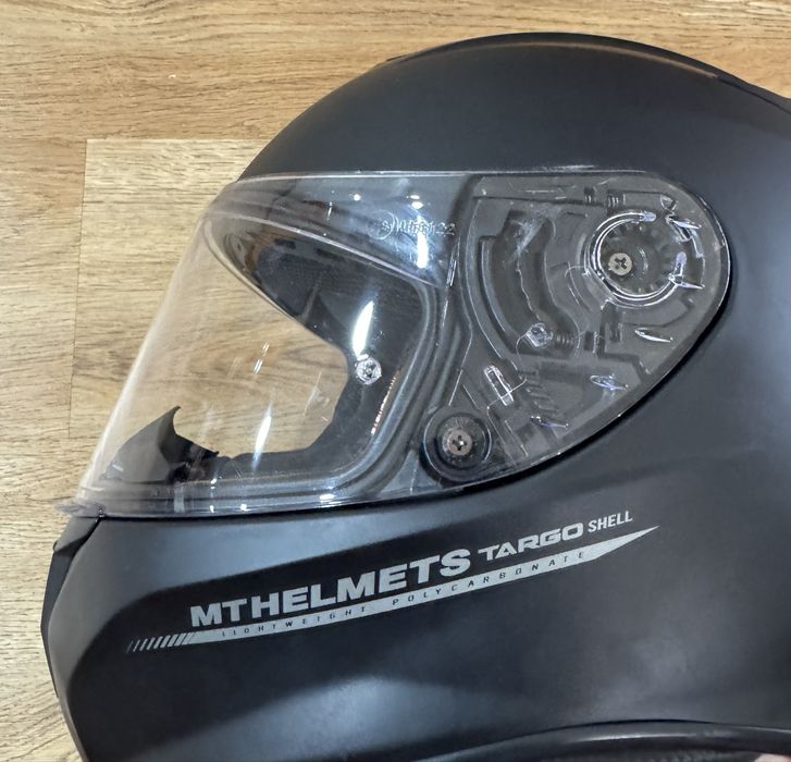 Capacete motociclo MT Helmets Targo Solid A1 Matt Black