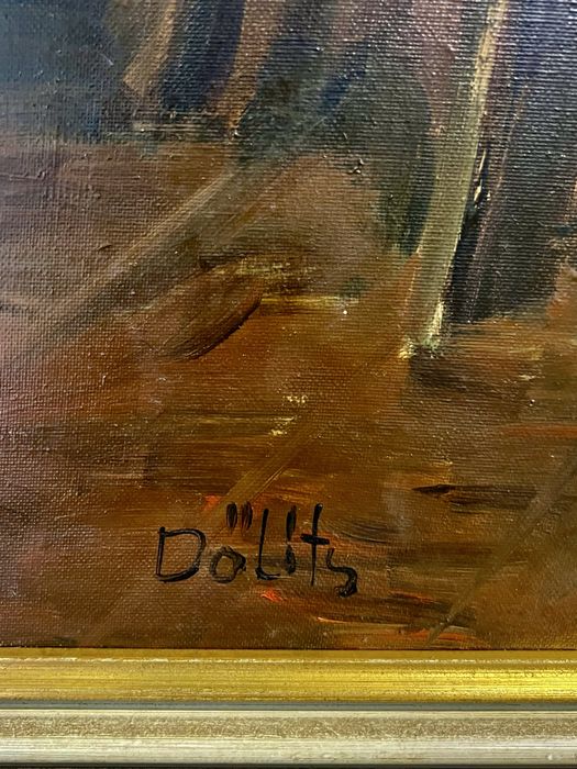 Картина  старовинна «У таверні»Європейський живопис