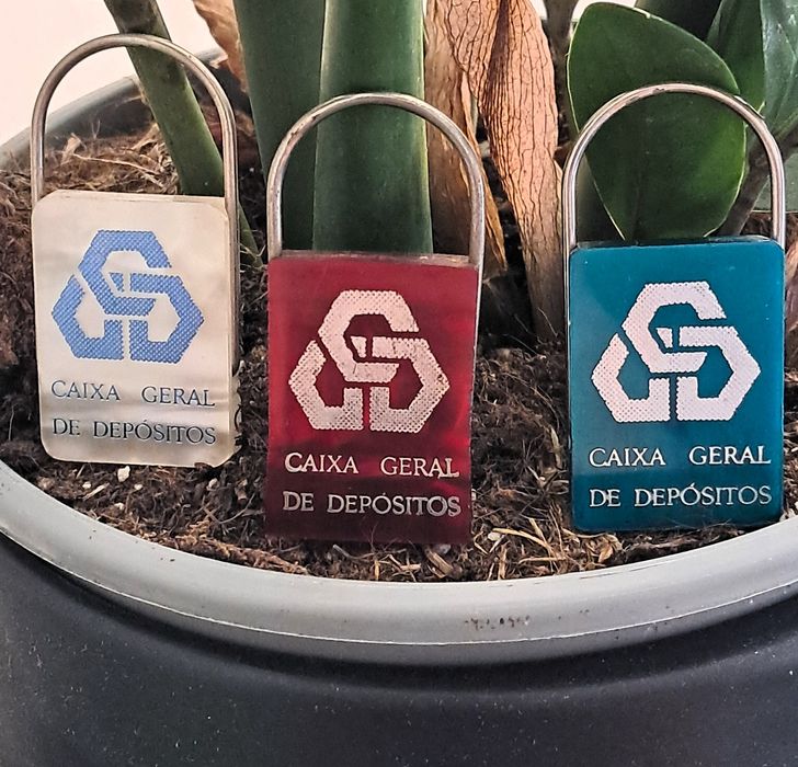 Porta-chaves Vintage Caixa Geral de Depósitos