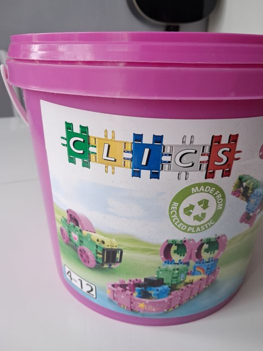 Klocki clics glitter