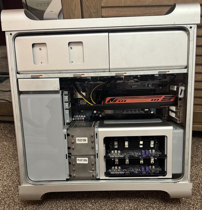 MacPro 2.1 2x Xeon X5355 озу 12гб hdd 320 компьютер пк системный блок