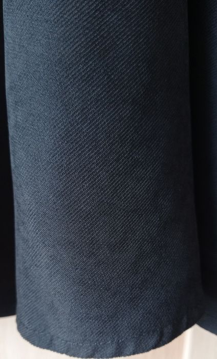 Top Secret czarna sukienka z długim rękawem, r. 38