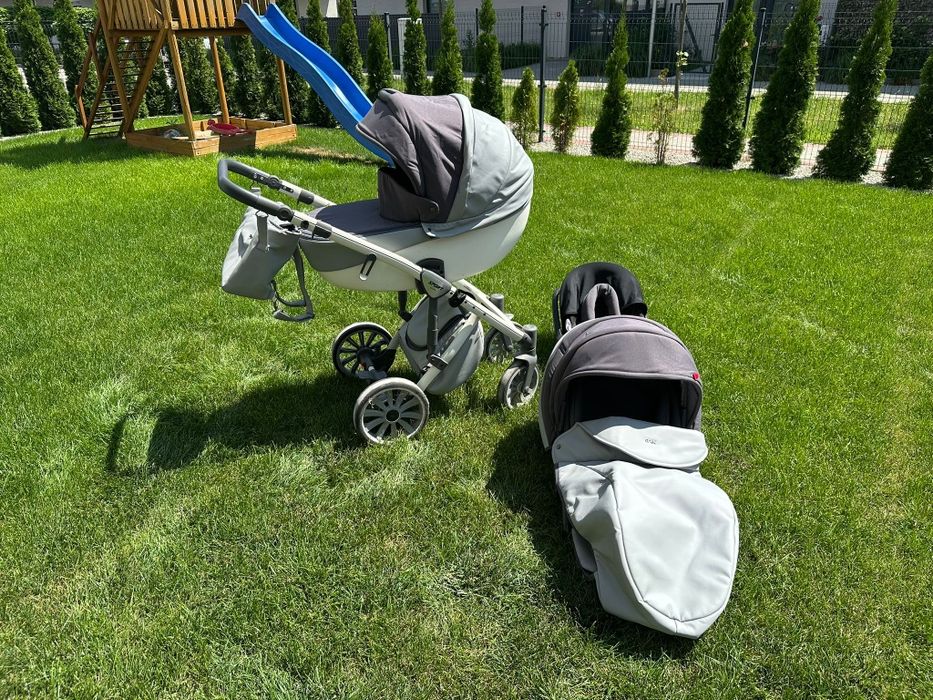 Anex Sport wózek 2w1 plus łupina Maxi Cosi z adapterami