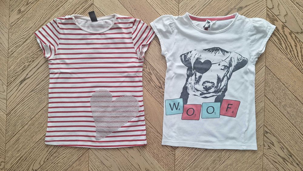 Paka ubrań dla dziewczynki roz. 128