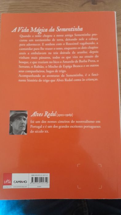 Livro "A vida Magica da Sementinha" de Alves Redol