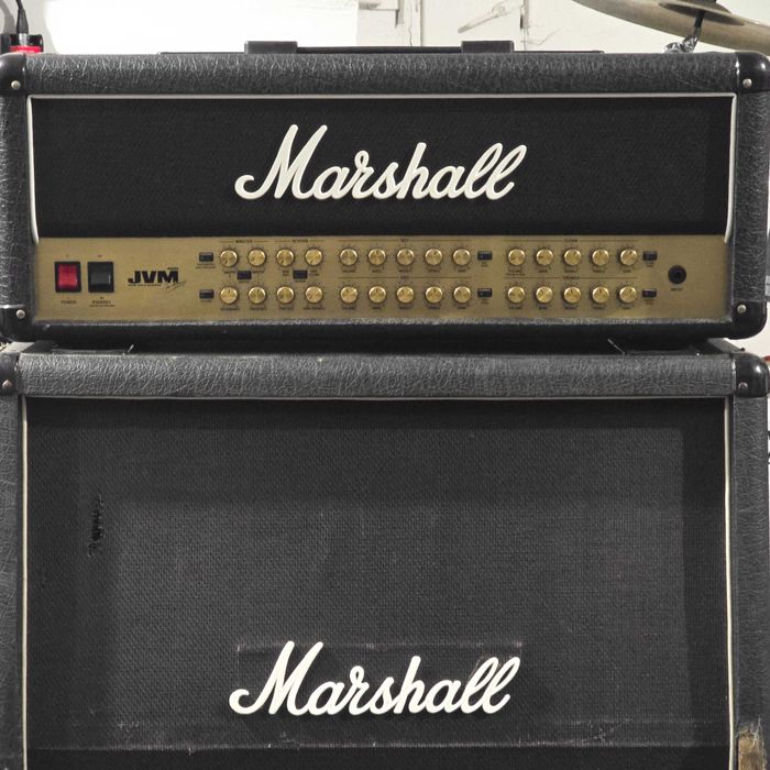 Wzmacniacz gitarowy Marshall JVM410H + kolumna Vintage 1960