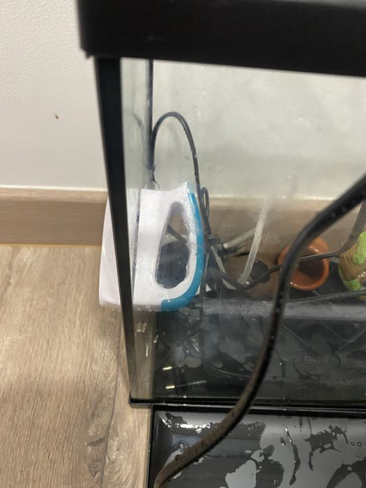 Aquario aquatlantis 18 litros+acessorias+alimento peixes