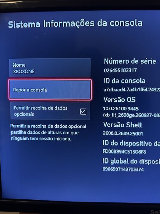 Xbox One X preta 500GB