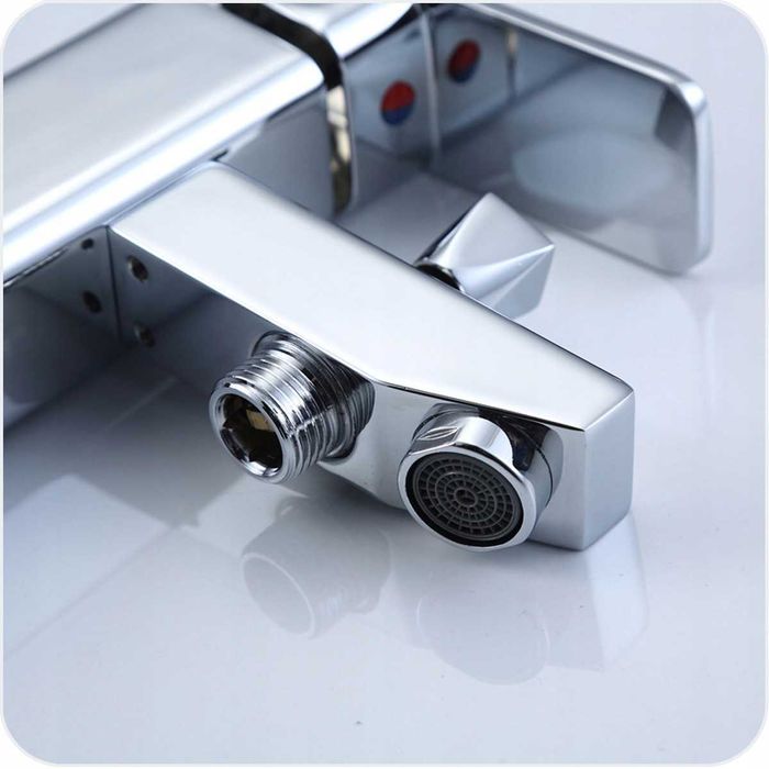 bateria stojąca nablatowa kran do umywalki + zestaw prysznicowy