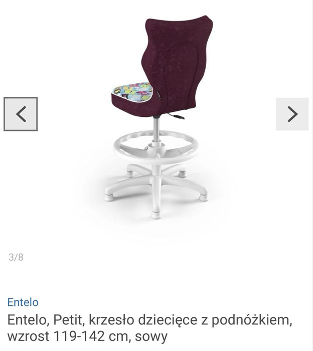 Krzesło Entelo - obrtowe