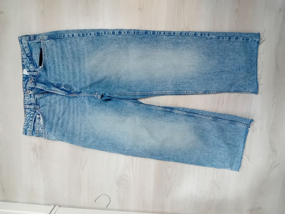 #Denim spodnie jeansowe niebieskie