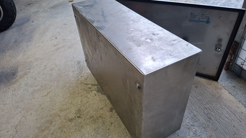 Quadro em inox com miolo