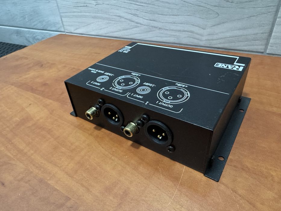Rane bb22 konwerter xlr rca jak dibox okazja